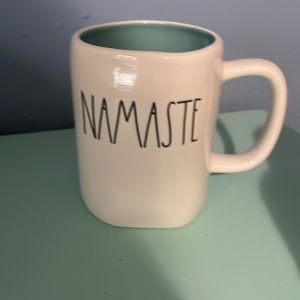 EUC Rae Dunn mug “namaste”
